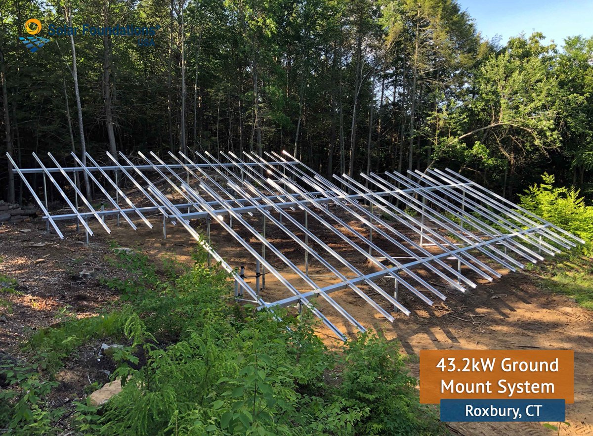 SFUSA_Inc's tweet photo. Double arrays seemed to be the trend for our recent installs! Did you know that SFUSA can also install multiple arrays as close as 6" apart to look as if they are one in the east-west direction?
β info@solarfoundationsusa.com
π (855) 738-7200
#solarfoundations #solargroundmount https://t.co/74hQM9vYbe