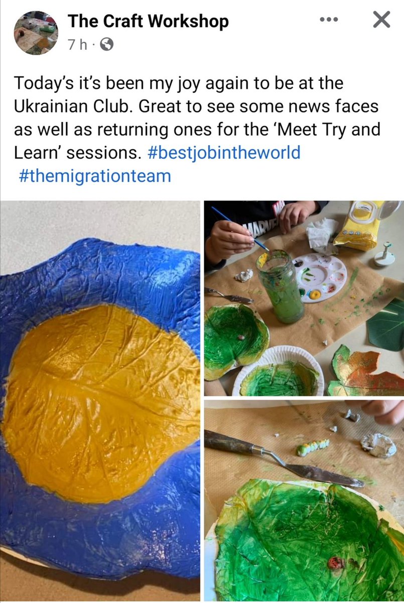 Meet Try and Learn runs daily across kirklees weekly to support all new arrivals to connect with others. Our <a href="/KirkleesLibrary/">Kirklees Libraries</a> host many of these and thanks to This Way For English for co ordination . This is one from today at the <a href="/AUGBHUDDS/">Huddersfield Ukrainian Club</a>
New session at Holmfirth tomorrow