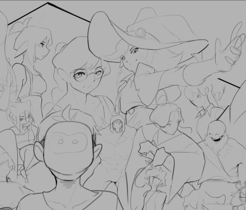 Its been a month and I'm finally working on it again
@KashewKiddo 
@smoothsharb 
@artmigu 
@Natezilla3 