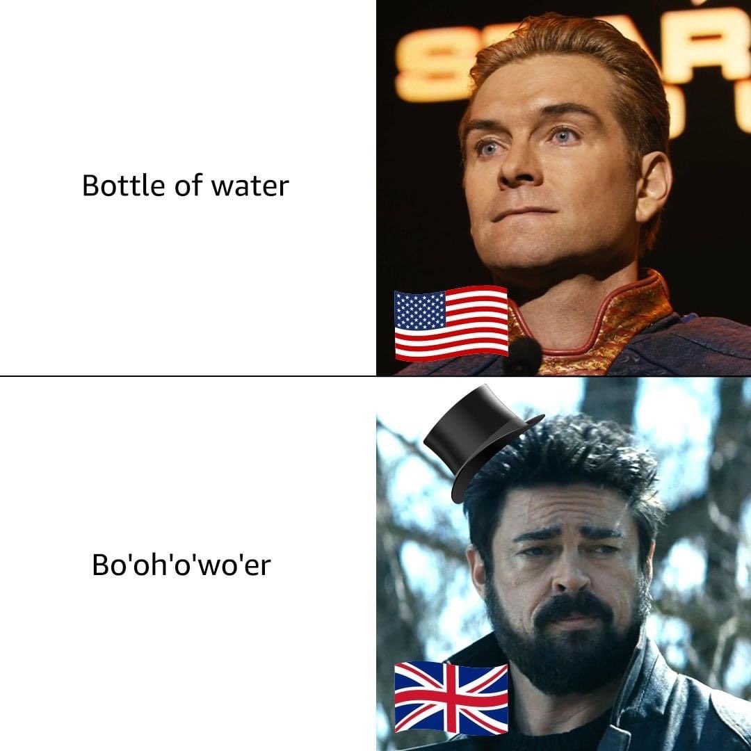 WJanssenMusic's tweet photo. Bwahahahahahaha!

#TheBoys #Meme #Homelander #BillyButcher #American #British https://t.co/vYLkpNREqn