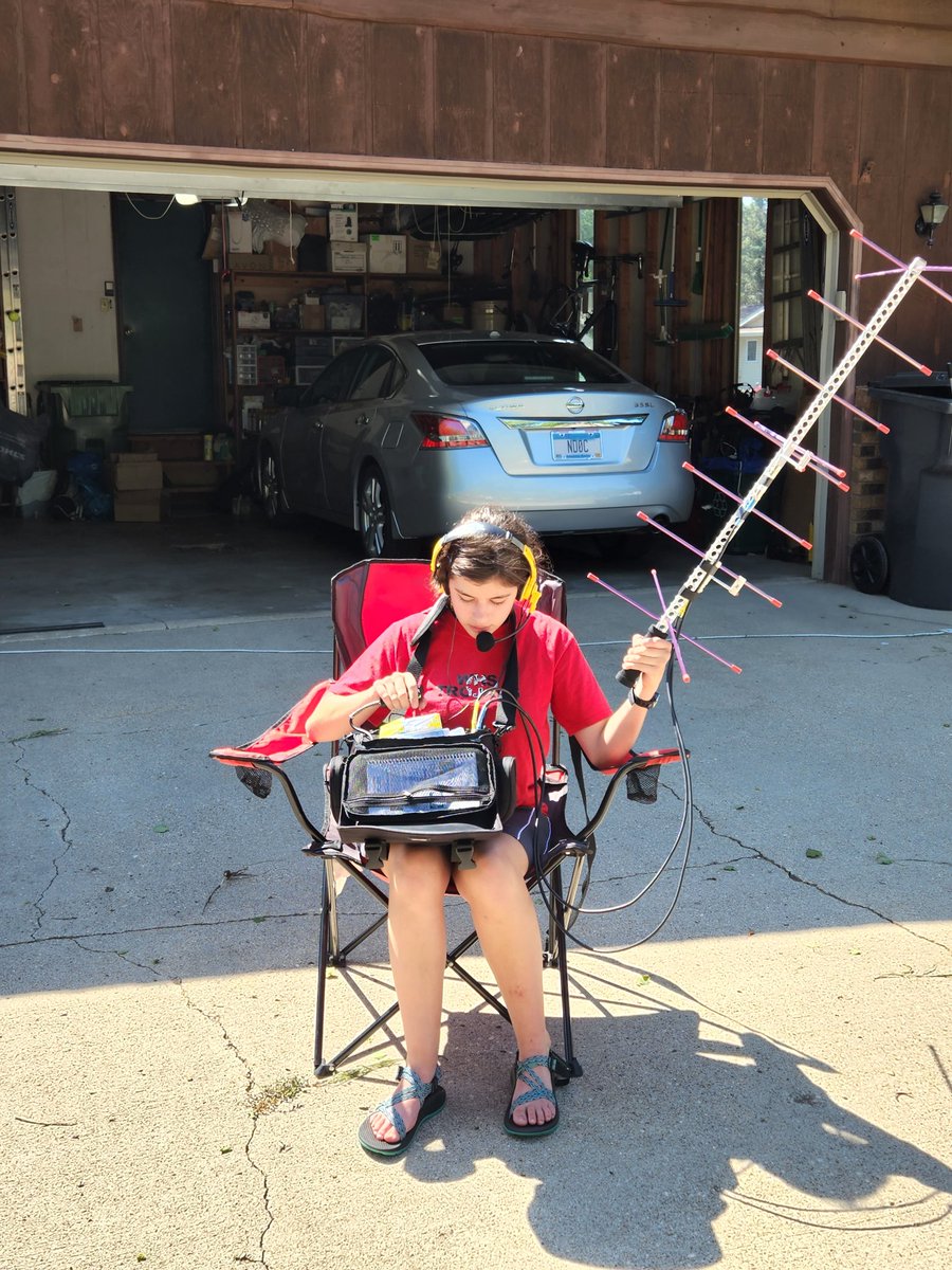 Amy_Shirb (@amyshirb) on Twitter photo Laziness or ingenuity on <a href="/kylee_ke0wpa/">Kylee Shirbroun</a>'s part? I'll let you be the judge. First attempt at a 3 or 4-handed AO-7 pass without the assistance of <a href="/randy_ND0C/">Randy ND0C</a>. 😉 Laziness or ingenuity on <a href="/kylee_ke0wpa/">Kylee Shirbroun</a>'s part? I'll let you be the judge. First attempt at a 3 or 4-handed AO-7 pass without the assistance of <a href="/randy_ND0C/">Randy ND0C</a>. 😉