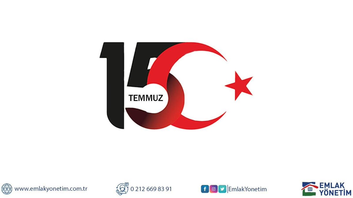 EmlakYonetim's tweet photo. #15Temmuz gecesi şehadet mertebesine ulaşan kahramanlarımıza ve bu vatan için toprağa düşmüş tüm aziz şehitlerimize Allah'tan rahmet, gazilerimize sıhhat ve afiyet diliyoruz. https://t.co/m0UJXW826l