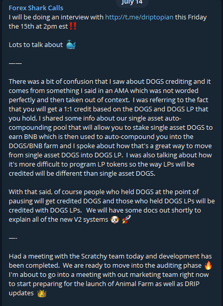 DRIPcommunity's tweet photo. I will be doing an interview with https://t.co/9WFhaK0yMZ this Friday the 15th at 2pm est‼️

Lots to talk about  🐳

More info in image below🚀

#cryptotwitter #BSC #passiveincome #BUSD #BNB $DRIP #Pancakeswap #CryptoNews #DeFi https://t.co/PeMik2UASG