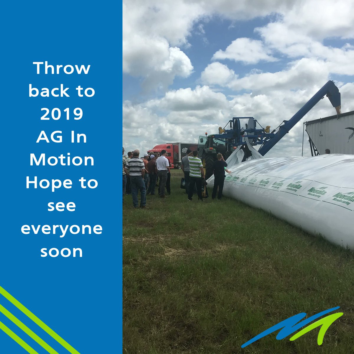 NeeraltaMfgInc's tweet photo. #TBT to #AIM19. Hope to see everyone soon @Aginmotion #FarmShow #Neeralta #AgInMotion #AIM22 https://t.co/uAuyGZdHqB