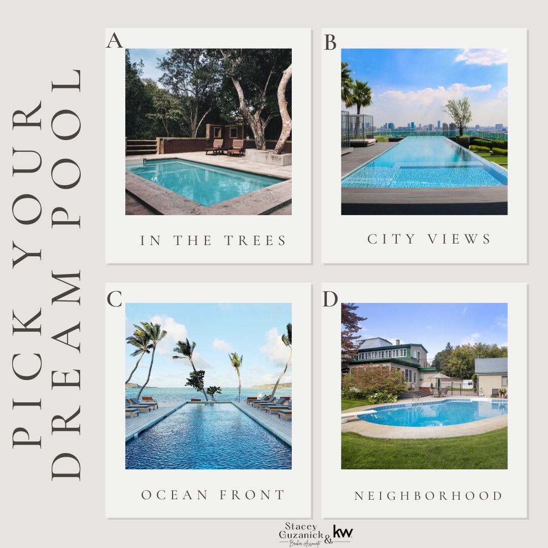 sguzanick's tweet photo. Who doesn't love a beautiful pool....
Which pool would you want to be sitting next to?
#summer #ownthehome https://t.co/cSPxFQ2aAx