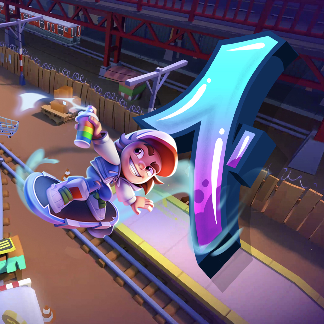 Subway Surfers Tag Skateboarding Game Kickflips onto Apple Arcade