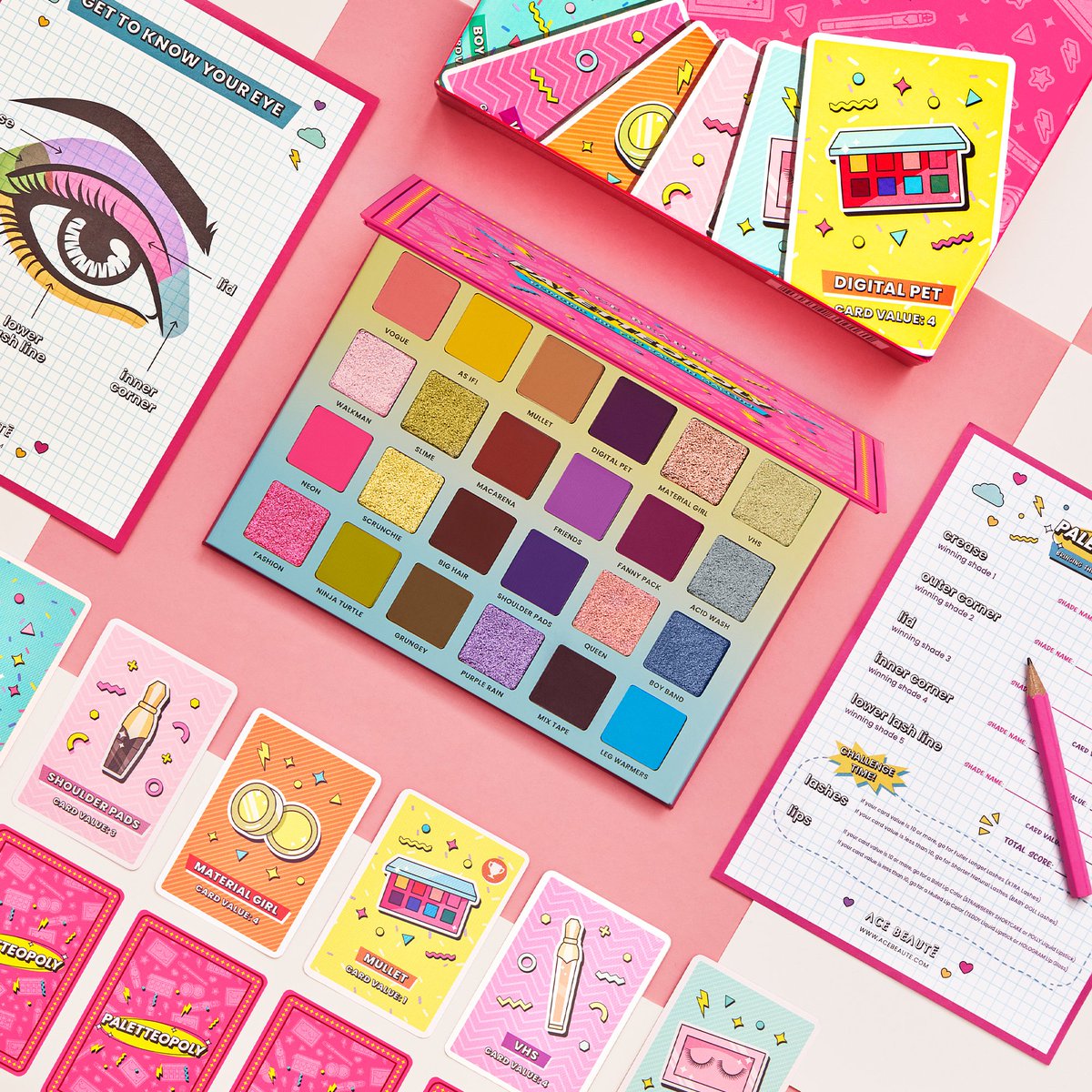 ⚡INTRODUCING PALETTEOPOLY - a game with a makeup twist⚡

✨For three years, we worked on developing a never-before-done &amp; innovative product that helps you create an endless combination of makeup looks while BRINGING THE FUN BACK IN MAKEUP.
