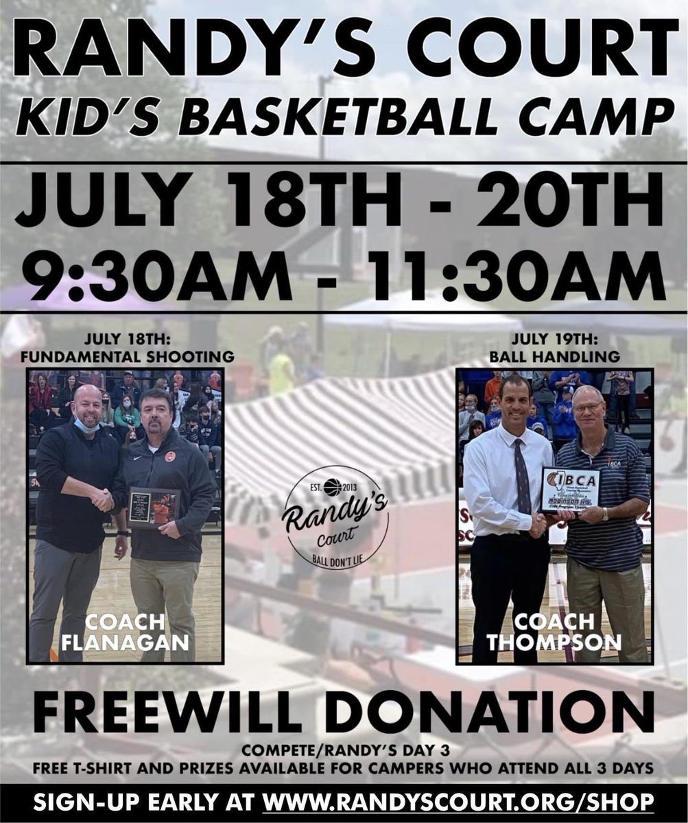 We have exciting news for the kids camp next week! Earlier this week Randy’s Court received two tickets to the Cubs vs Marlins game August 5th at 1:20pm!! We will be giving this away as one of the prizes at the kids camp on day three! Sign up now at randyscourt.org/shop