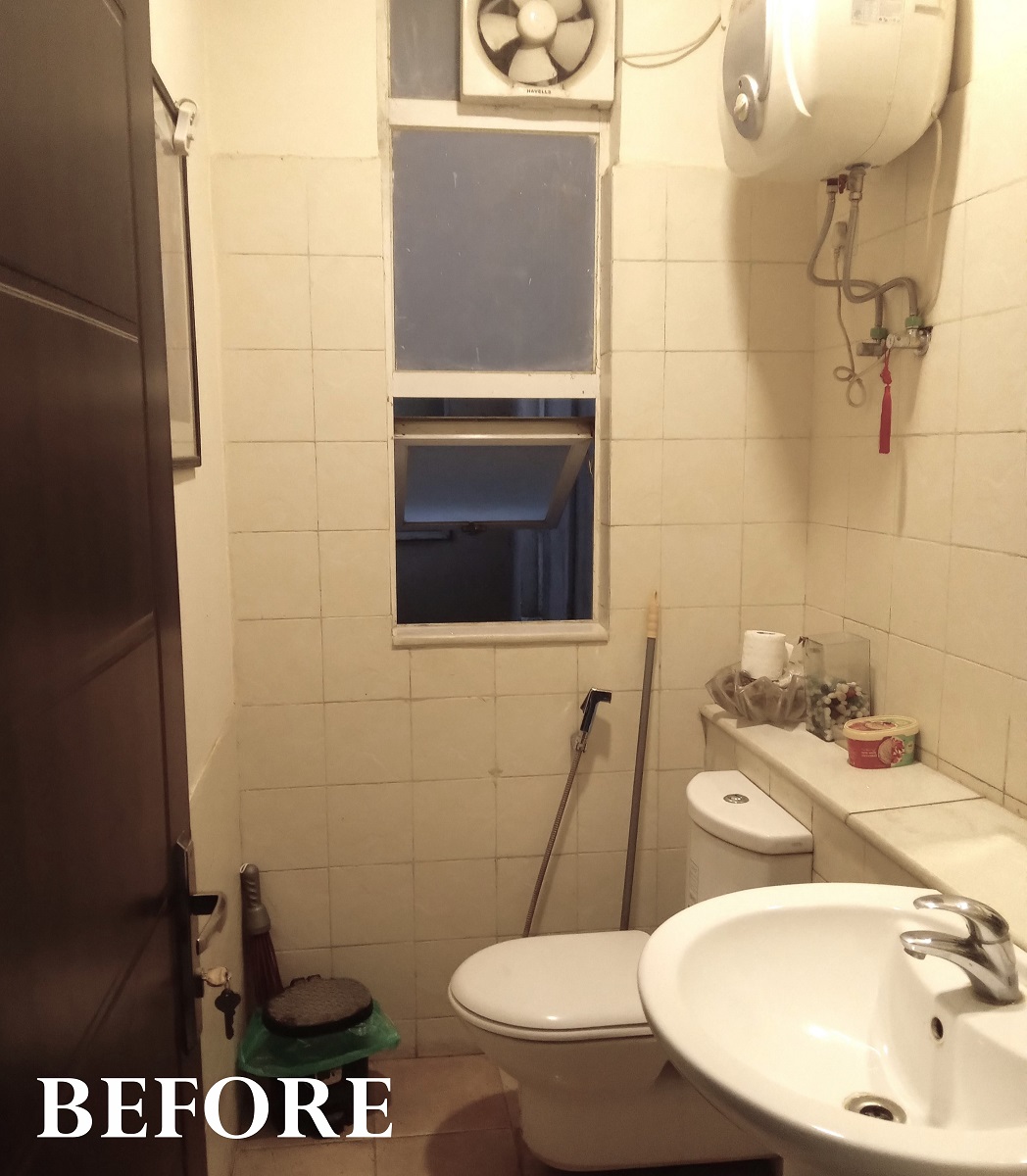 _buildingbeauty's tweet photo. What can a budding architect do in ten weeks, with a modest budget, a few builders, and a willing client? With the right attitude – a lot! 

For his final project with us, our student Mayank in India transformed an ugly bathroom into an inspiring powder room.

Here’s how…
1/9 https://t.co/oH3ea7HfQO