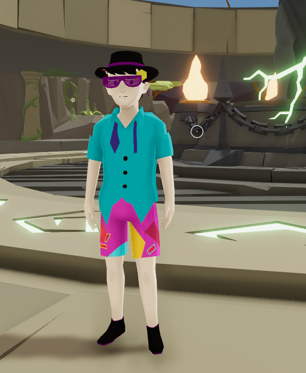 OasisArcadeDCL's tweet photo. Hey there, everyone! 
Brand new giveaway is bloomin' at the Oasis Arcade🌴

Five sets of our wearable #decentraland NFTs up for grabs for the five lucky ones who follow this account and retweet this tweet! 

A new set is in the making and will be making a debut giveaway soon! https://t.co/eUiJ8x0q9Y