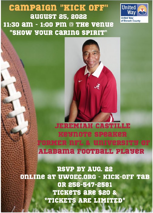 Join us!! Reserve your seat today! #LiveUnited