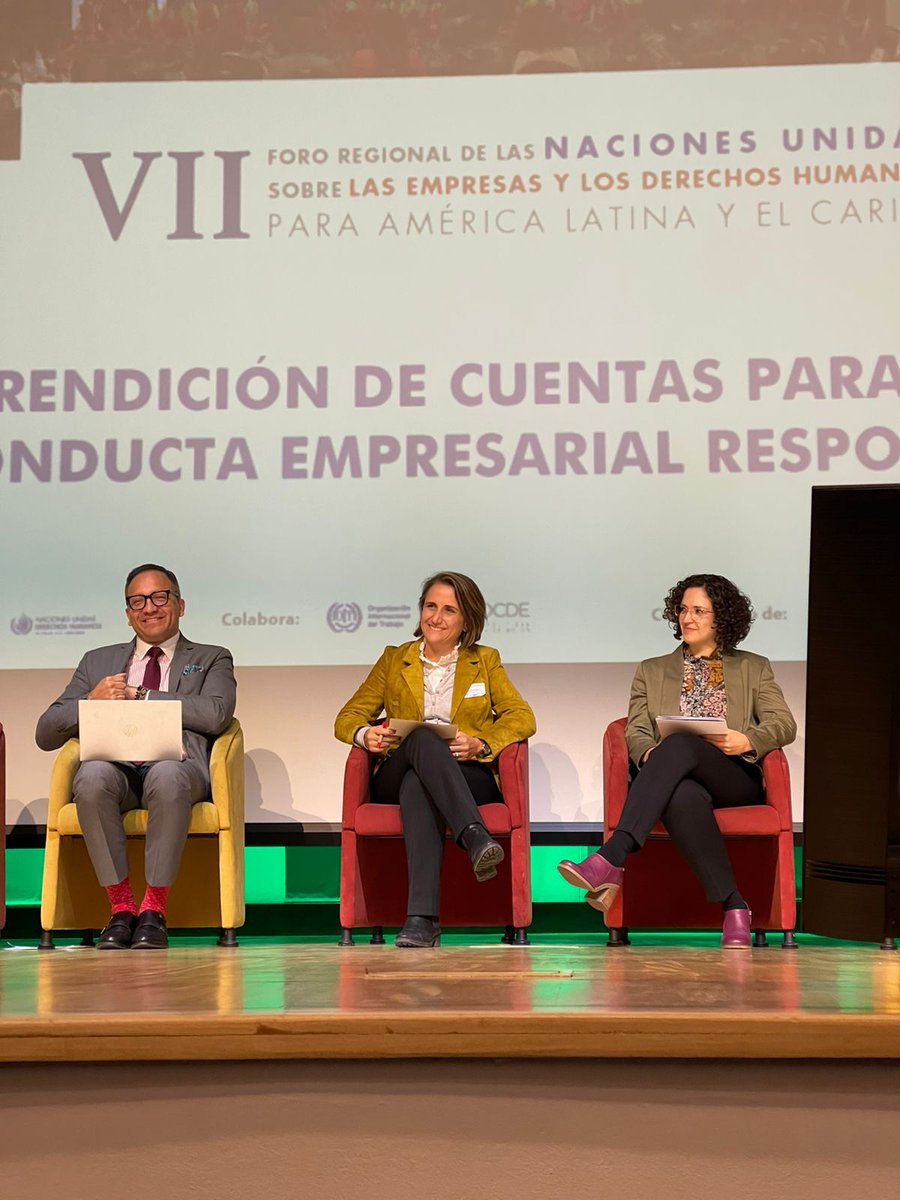 globalcompact's tweet photo. Happening now in Bogota 🇨🇴: our Senior Manager for Latin America &amp; the Caribbean Teresa Moll de Alba (@tdealfaro) participates in the 7th Regional Forum on Business &amp; Human Rights to speak about our work on responsible business conduct. 

📺 Watch live: 
https://t.co/bTy2Ck24G4 https://t.co/6kLIne2CKi