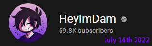 2 pic. It's crazy how 1 month ago I had 5k subs.. The potential of YouTube Shorts is insane! 😁 June 17th 2022 vs July 14th 2022 https://t.co/0KLKsrfs7e