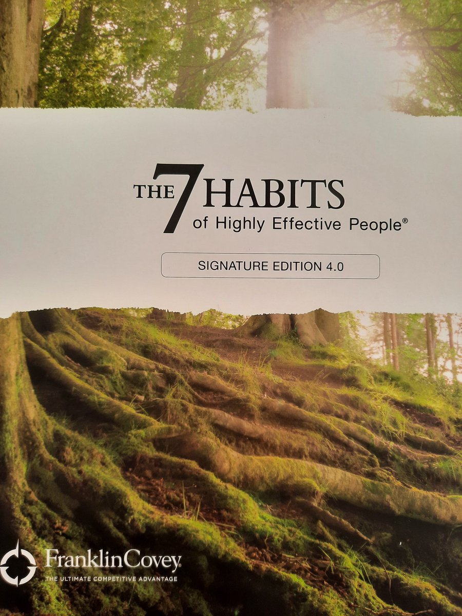ElizabethFaulk2's tweet photo. Just completed the 2 day Covey 7 Habits of Highly Effective People course which has completely changed my way of thinking! Can't wait to get stuck into my 7x7 contract, applying my learning and linking to @WAHTImprove. Thank you WAHT for investing in my development! https://t.co/dM0pTEFUMK