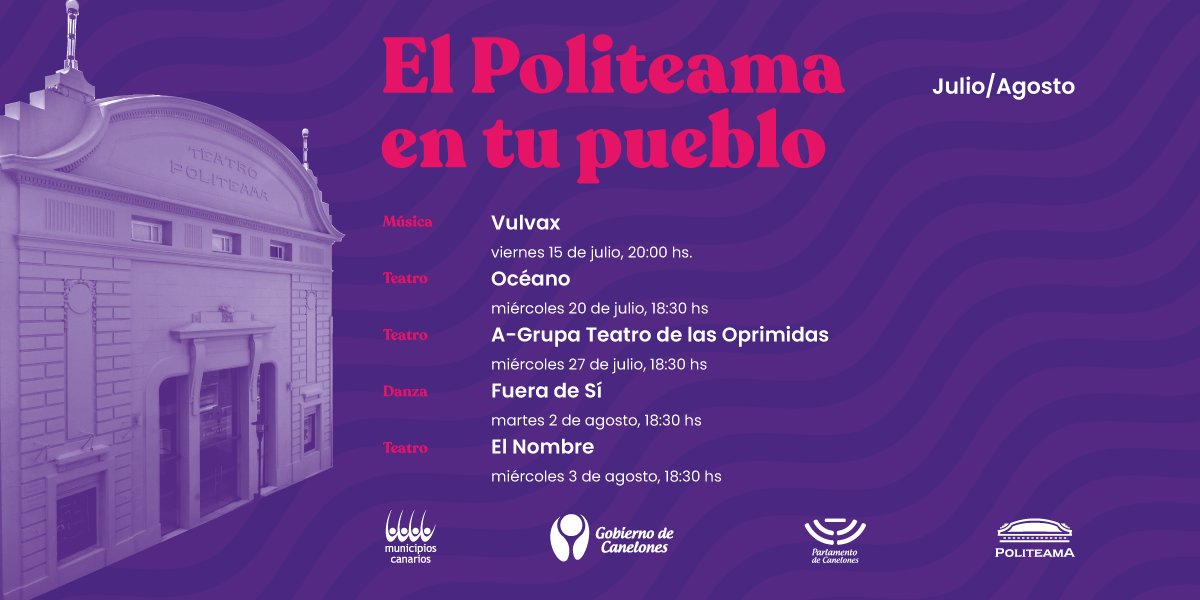 Complejo Cultural Politeama tweet media