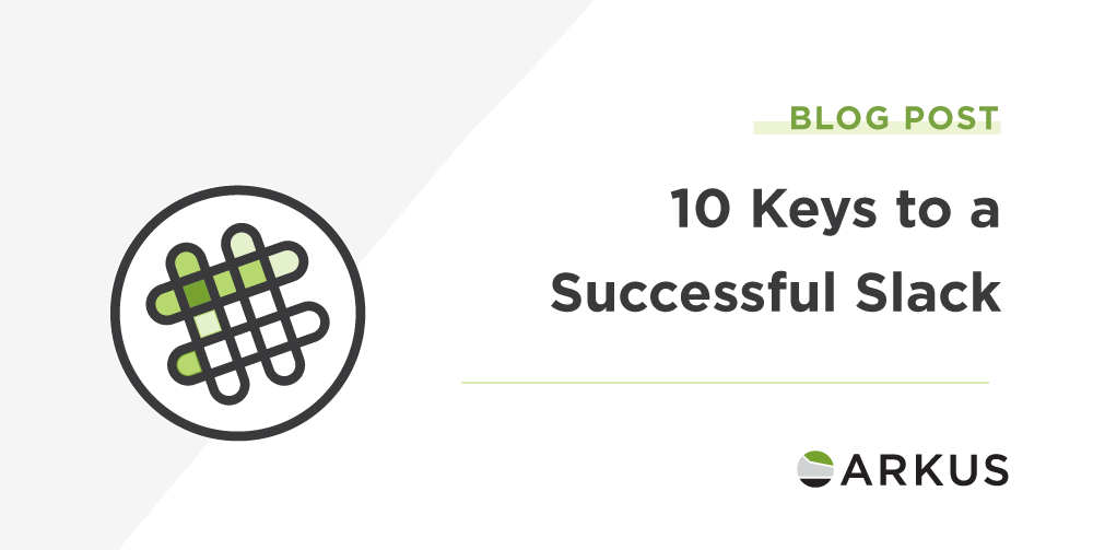 ArkusInc's tweet photo. Discover the keys to a great Slack experience, including how to Slack in sprints and capture next actions, in this recent post from @JasonMAtwood on the Arkus blog. https://t.co/Tr5x3nvNSa @SlackHQ #SalesforceSlack https://t.co/APUjROLrOL
