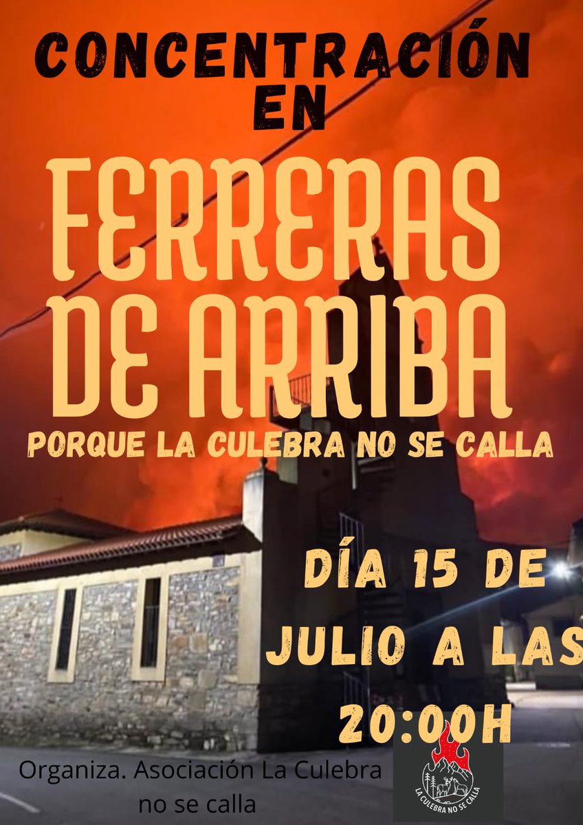 CoRuralZamora's tweet photo. Mañana concentración en Ferreras de Arriba a las 20:00. Organiza @culebranocalla (Asociación la Culebra no se Calla). El #IFSierraDeLaCulebra ha hecho mucho  daño a pueblos y personas. Es el momento de apoyarles. 
#LaCulebrasigueviva 
#Laculebranosecalla
#IIFF 
@eldiarioes https://t.co/fiPTr2tCse