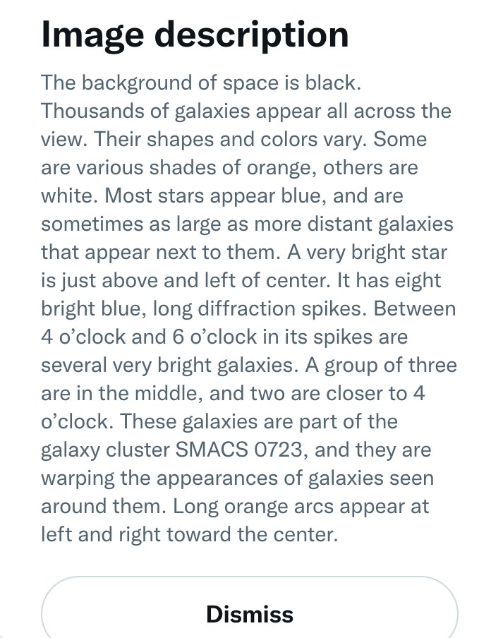 simlsocial's tweet image. Accessibility is critical.

Alt-text supports a disabled audience 
• It describes the function/appearance of a photo/graphic
• A little consideration goes a long way
• Used as a creative, editorial tool, alt-text can be brand-defining