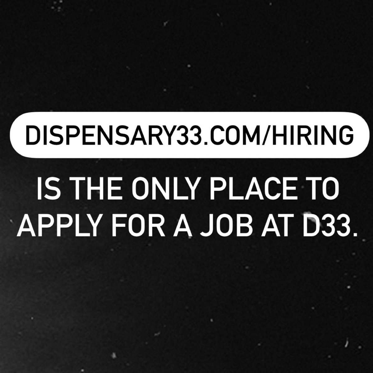 Dispensary33 tweet picture