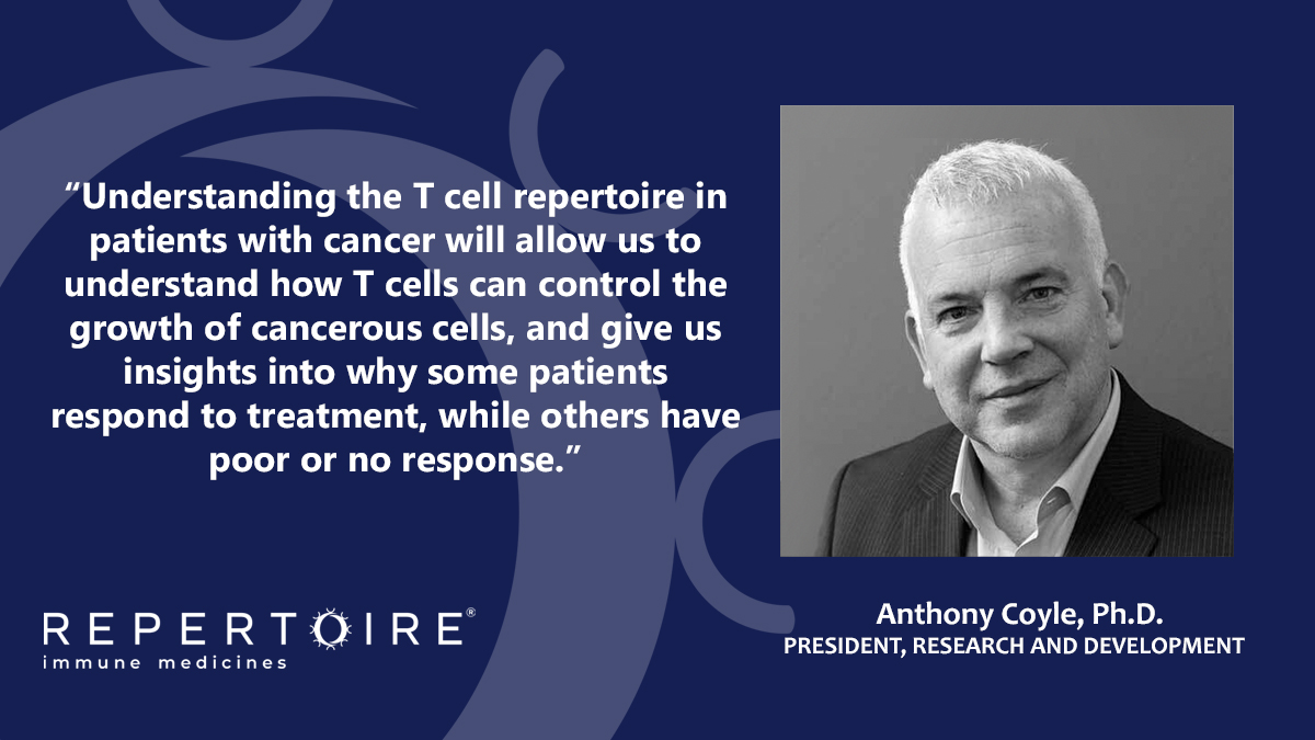 Repertoire Immune Medicines (@repertoireim) on Twitter photo Our research collaboration with <a href="/MSKCancerCenter/">Memorial Sloan Kettering Cancer Center</a> uses DECODE™ to identify TCR-antigen pairs activated when the immune system successfully fights HPV+ cancers. Learn how this may help improve treatment outcomes and potentially lead to new medicines: bit.ly/3aAC9VV Our research collaboration with <a href="/MSKCancerCenter/">Memorial Sloan Kettering Cancer Center</a> uses DECODE™ to identify TCR-antigen pairs activated when the immune system successfully fights HPV+ cancers. Learn how this may help improve treatment outcomes and potentially lead to new medicines: bit.ly/3aAC9VV