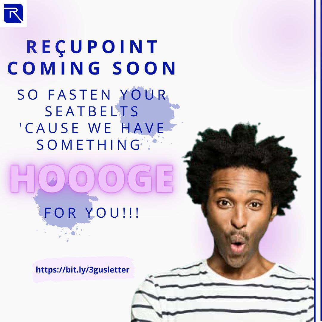 recupoint's tweet photo. Guess what??

Reçupoint is launching soon with amazing features🤠🤠

Stick with us to be the first batch of tech creatives with a job!!!!

@NgSidehustle #techcreatives #startups #digitalskills https://t.co/4oNcG9Ja0m