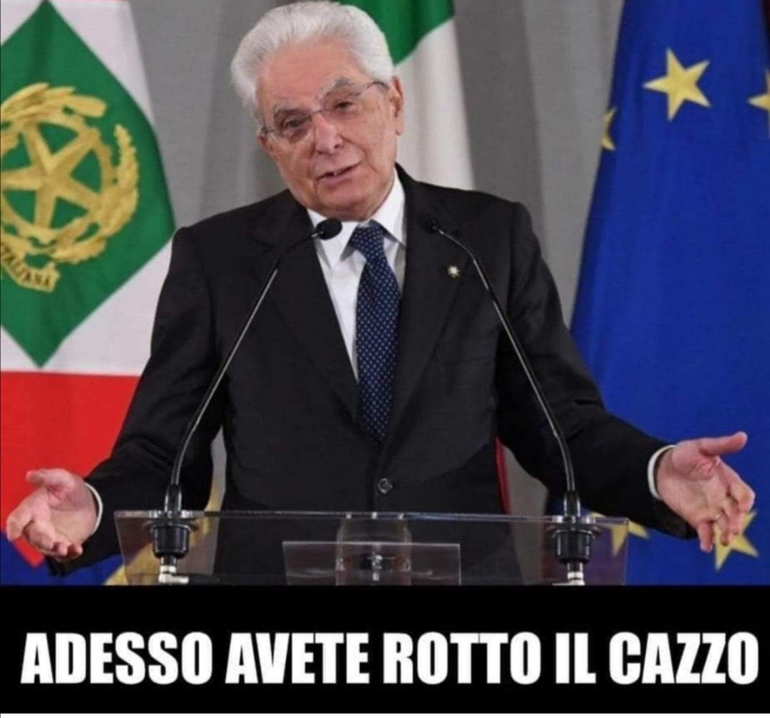 M49liberorso's tweet photo. Draghi si dimette #crisidigoverno https://t.co/vJUB2d1DAw