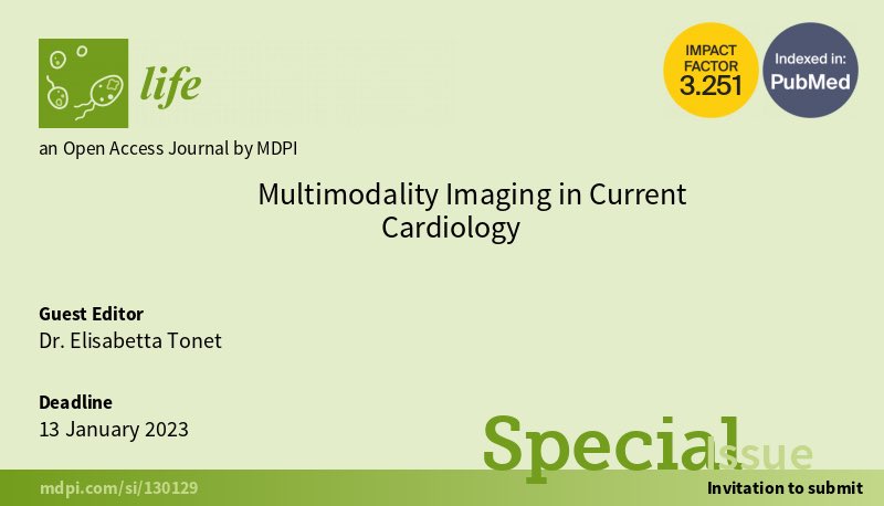 Special Issue about #multimodalityImaging! Submit your paper! We are waiting for you