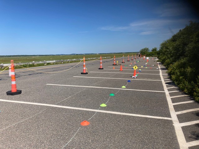 SafeRoutes_MA's tweet photo. Students from @lexingtonsuper, @TritonRegional, @havschools, and @cambridge_cpsd participated in an #srts #bikerodeo at the Parker River National Wildlife Refuge “Let’s Go Outside” event. Thx @bwglawboston and #ProjectKidSafe for the helmets! @NbptStreets @riversidecycle @massdot https://t.co/t7FLUcXrz2