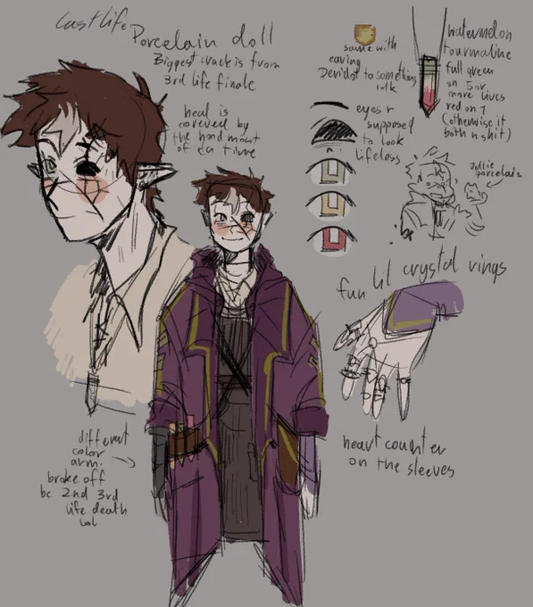 last life scar design lol 