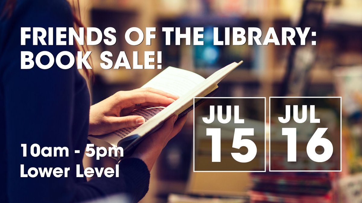 MHPublicLibrary's tweet photo. Our Book Sale starts TOMORROW! Get here for great deals on books, movies, music, video games, and more! #medhat #medicinehat #yxh #MHPL https://t.co/qcGzJytW3u