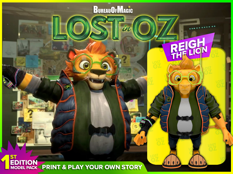 The team is lucky Glinda cast a spell to keep them safe! But how will they get home?

It's your story to tell! Print and play your own own Ozian stories with the Lost in Oz 3D Printer Bundle from <a href="/toybox_labs/">Toybox Labs</a>!
shop.make.toys/Lost_In_Oz
(Photo @Huehughes)
#Toybox3dprinter #lostinoz