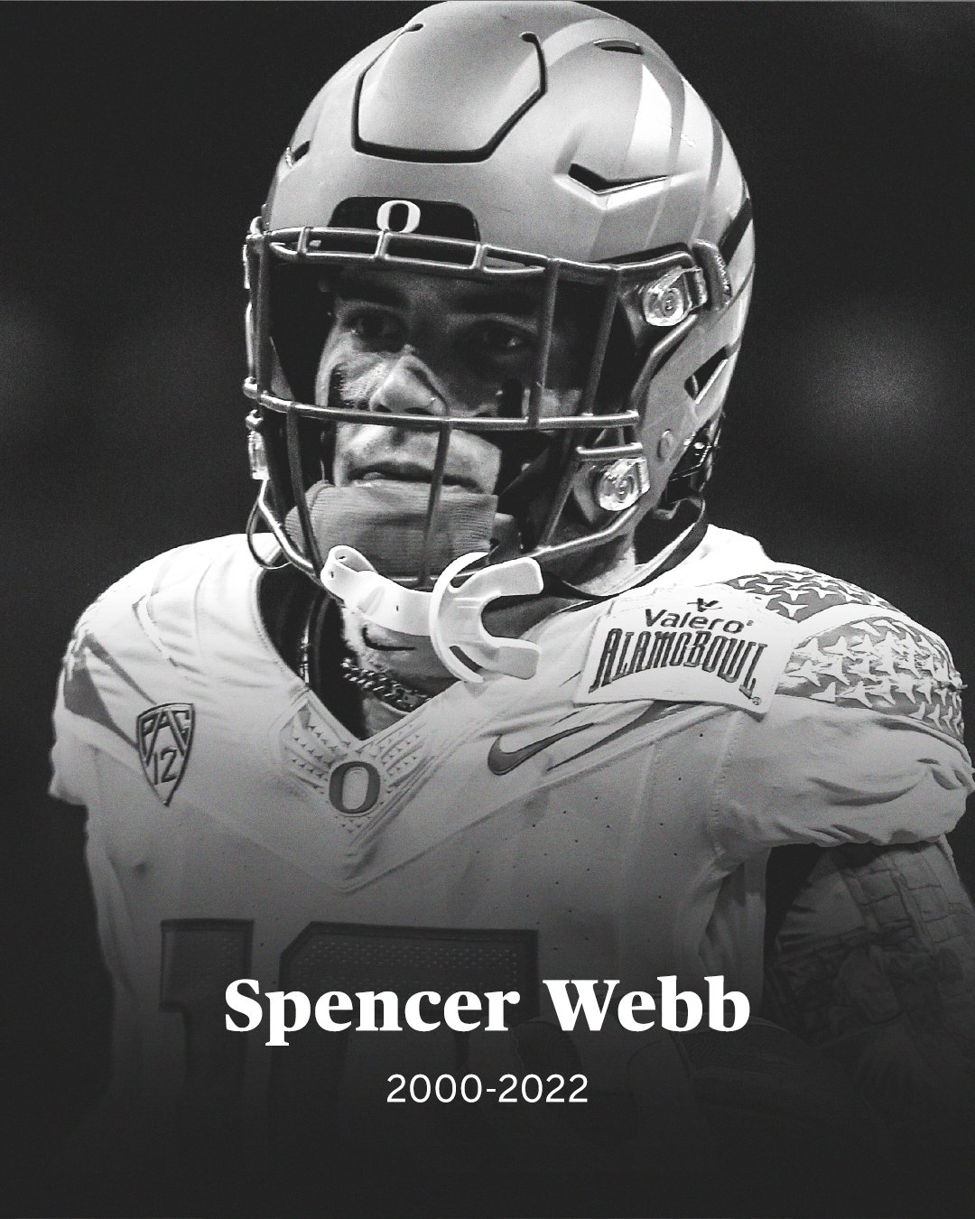 Oregon Ducks Tight End Spencer Webb Dead At 22 #37 Oregon Ducks Tight End Spencer Webb Dead At 22