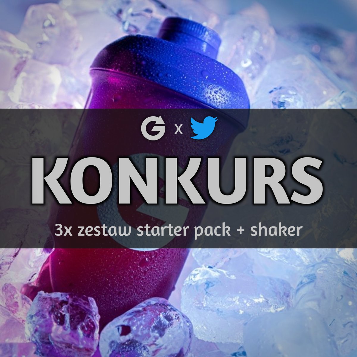 GaminatePl's tweet photo. Chcieliście konkurs? To macie! Do wygrania trzy zestawy starter pack + shaker. Żeby wziąć udział należy:

- polubić tego tweeta, podać go dalej oraz obserwować nasz profil
- napisać w komentarzu, z czym kojarzy Ci się Gaminate

Konkurs trwa do 21.07 godziny 23:59, powodzenia 👊 https://t.co/eT0P696Ozq