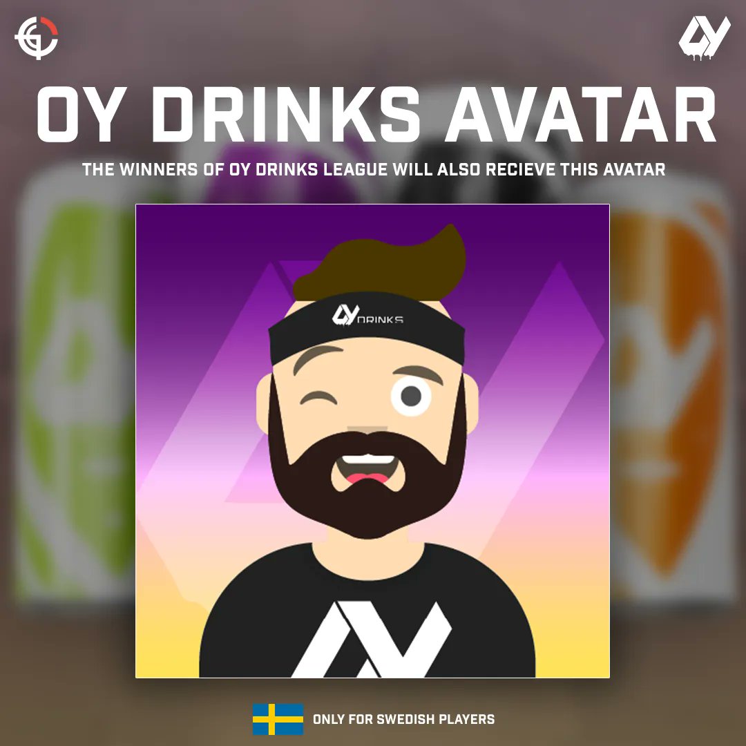 <a href="/OyDrinks/">OY Drinks</a> Fantasy Avatar! 🌟

The top 5 players of the OY Drinks [Sweden] League will receive this exclusive avatar. 
Only for Swedish players. 

GL HF! 💖