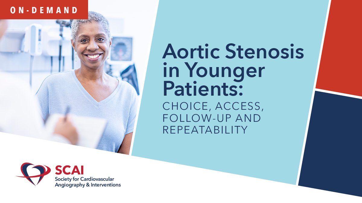 SCAI (@scai) on Twitter photo New Course: Learn the latest information on #TAVR including shared decision making, coronary access, TAVR vs #SAVR best practices, and more. CME/ABIM-MOC available. Watch now: scaipro.scai.org/URL/aortic-ste…
<a href="/Herms2James/">James Hermiller</a> <a href="/MCoylewright/">megan coylewright md mph</a> <a href="/mszerlip/">Molly Szerlip MD</a> <a href="/amrabbasmd/">Amr Abbas, MD, MSc</a> New Course: Learn the latest information on #TAVR including shared decision making, coronary access, TAVR vs #SAVR best practices, and more. CME/ABIM-MOC available. Watch now: scaipro.scai.org/URL/aortic-ste…
<a href="/Herms2James/">James Hermiller</a> <a href="/MCoylewright/">megan coylewright md mph</a> <a href="/mszerlip/">Molly Szerlip MD</a> <a href="/amrabbasmd/">Amr Abbas, MD, MSc</a>