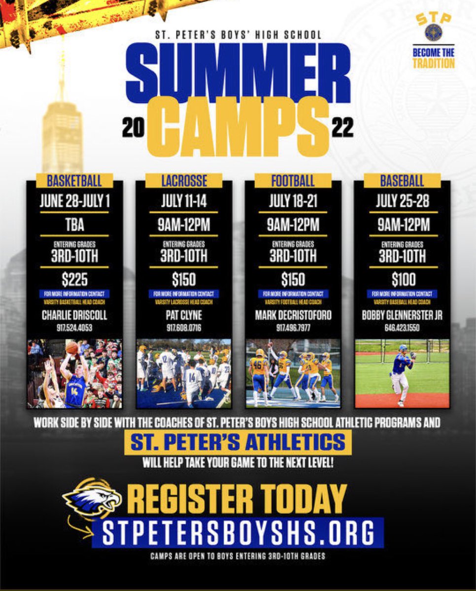 STP_LAX's tweet photo. It was a great week at STP lax summer camp. Hope see you all at our next lax event. Next up for STP summer camps: FOOTBALL @STP_Eagles https://t.co/CL7aRt1Sgx
