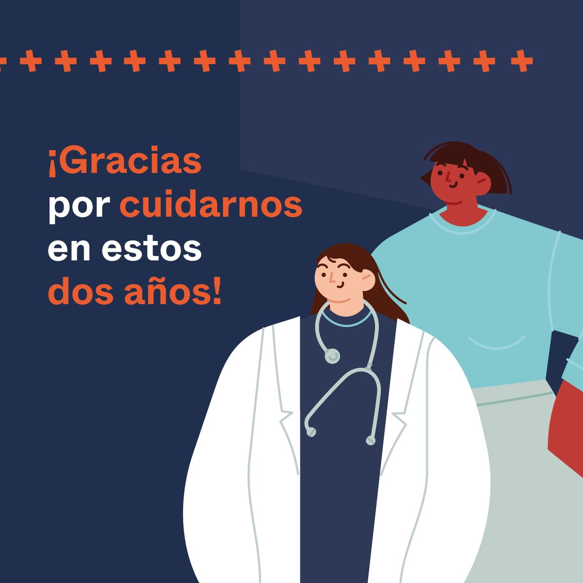 Desde Ipas queremos hacer una mención especial a las heroínas 👩🏾‍⚕️👩🏼‍⚕️👩🏻‍⚕️ de la pandemia 🦠 en las Américas 🌎.

¡Gracias por cuidarnos 🤗! 
#DíaDelMédico #ElSalvador