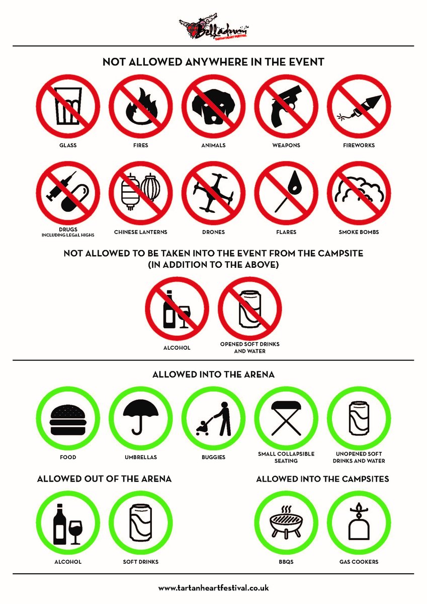 Useful info for anyone coming along to Bella this month! 👀