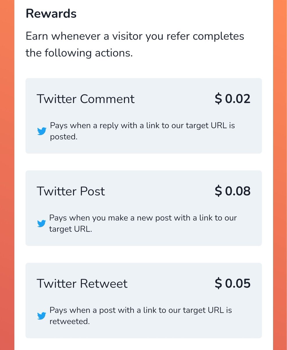 Want to earn #BSV? 

-Create a <a href="/tonicpow/">TonicPow</a> account. 
-Link your Twitter to <a href="/tonicpow/">TonicPow</a>.
-Head to CoinGeek.com and share any link to start earning.

It's that easy.

DM us if you have any questions.