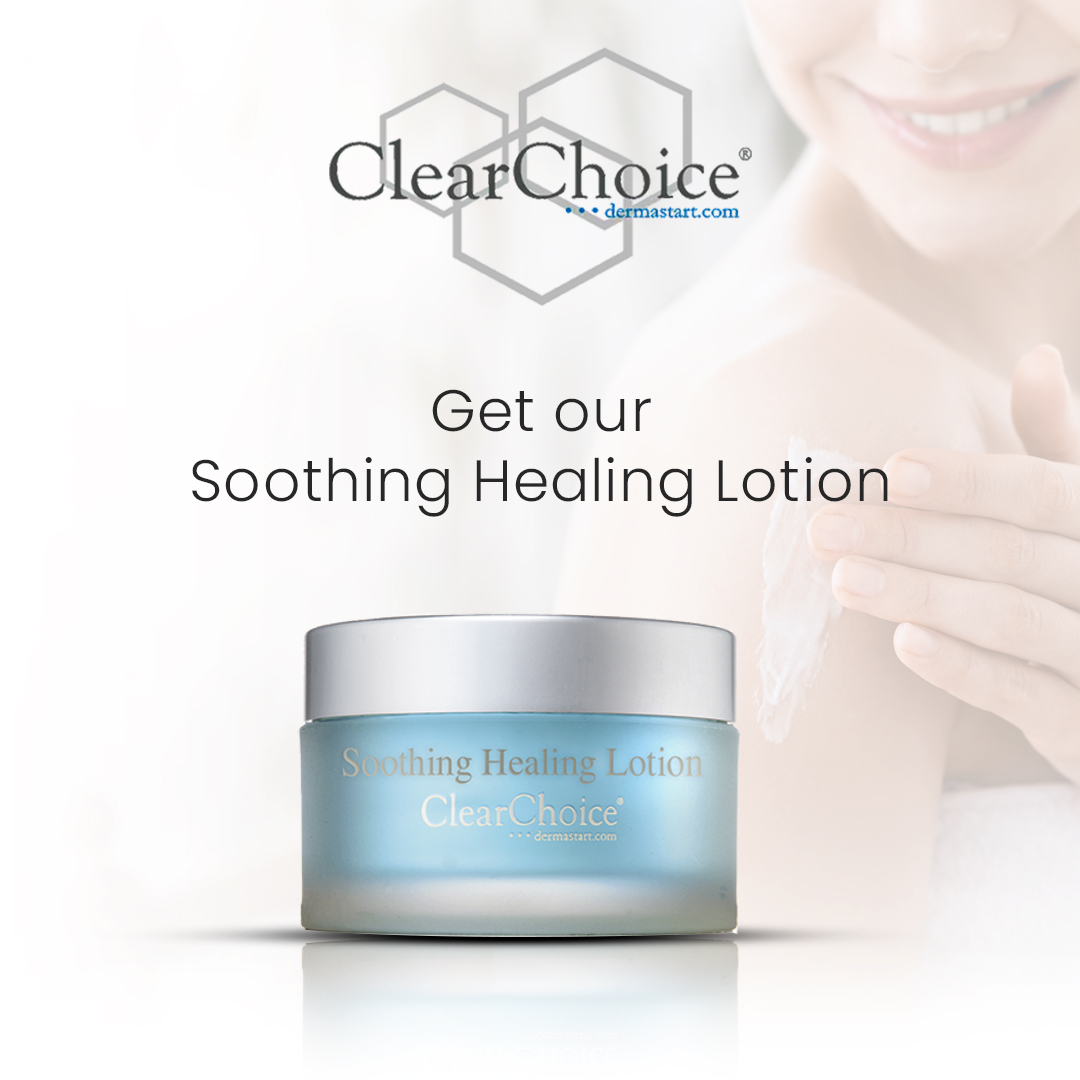 DermastartInc's tweet photo. Therapy relief from Clear Choice! Our Soothing Healing Lotion is a nurturing blend of Azulene, Echinacea, Calendula, and nature’s own natural anti-bacterial agent, Tea Tree Oil. 

Shop Now: https://t.co/ywgPHLcgQt https://t.co/L4RyktoIIB