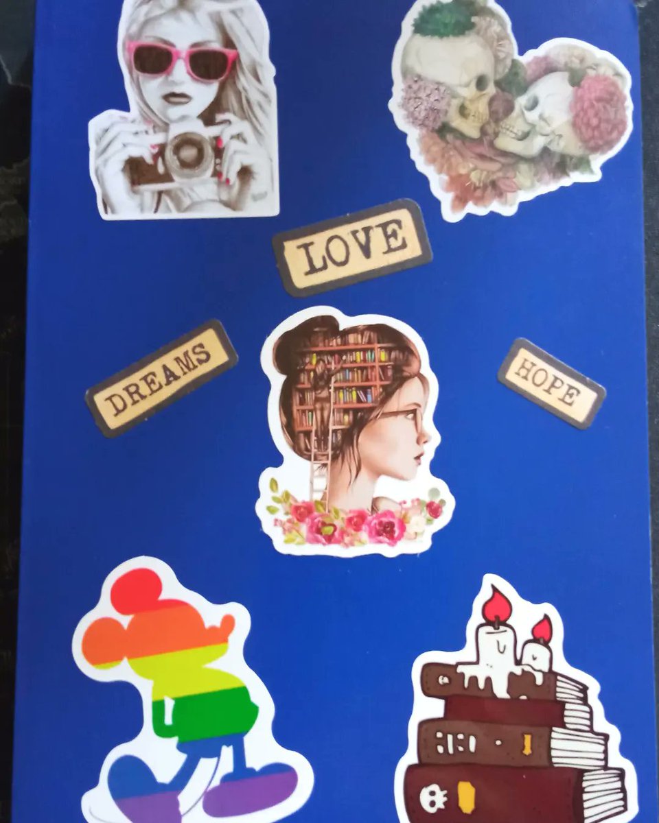 WriterDevilish's tweet photo. The moment you create a new diary cover to express yourself 100% and at the end you realize how crazy you are. 
#diary #journal #pride #books #cover #lgbt #bones https://t.co/PK3dO6xivJ