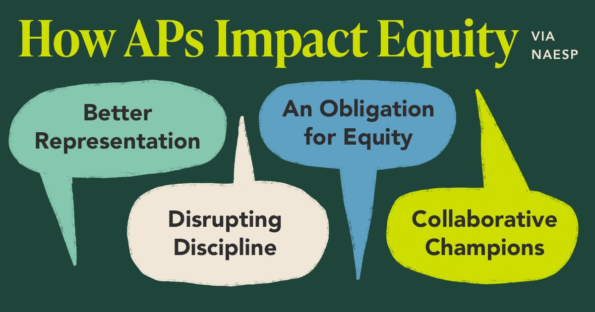 The research confirms what you already know, leaders: APs can make a powerful difference in a school community.

naesp.org/resource/how-a… 
#NationalAssistantPrincipalsWeek