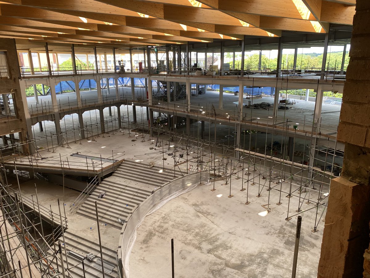 Our new <a href="/EngineeringNCL/">Engineering at Newcastle</a> building is looking so good, it even makes the old ones look nice