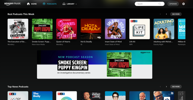 alexschuman's tweet photo. Thank you @amazonmusic for highlighting Puppy Kingpin and putting us in your Best Podcasts of the Week section! https://t.co/Vnp3GKwc4M
@SonyPodcasts @neonhummedia https://t.co/cNPYE2Yfd6