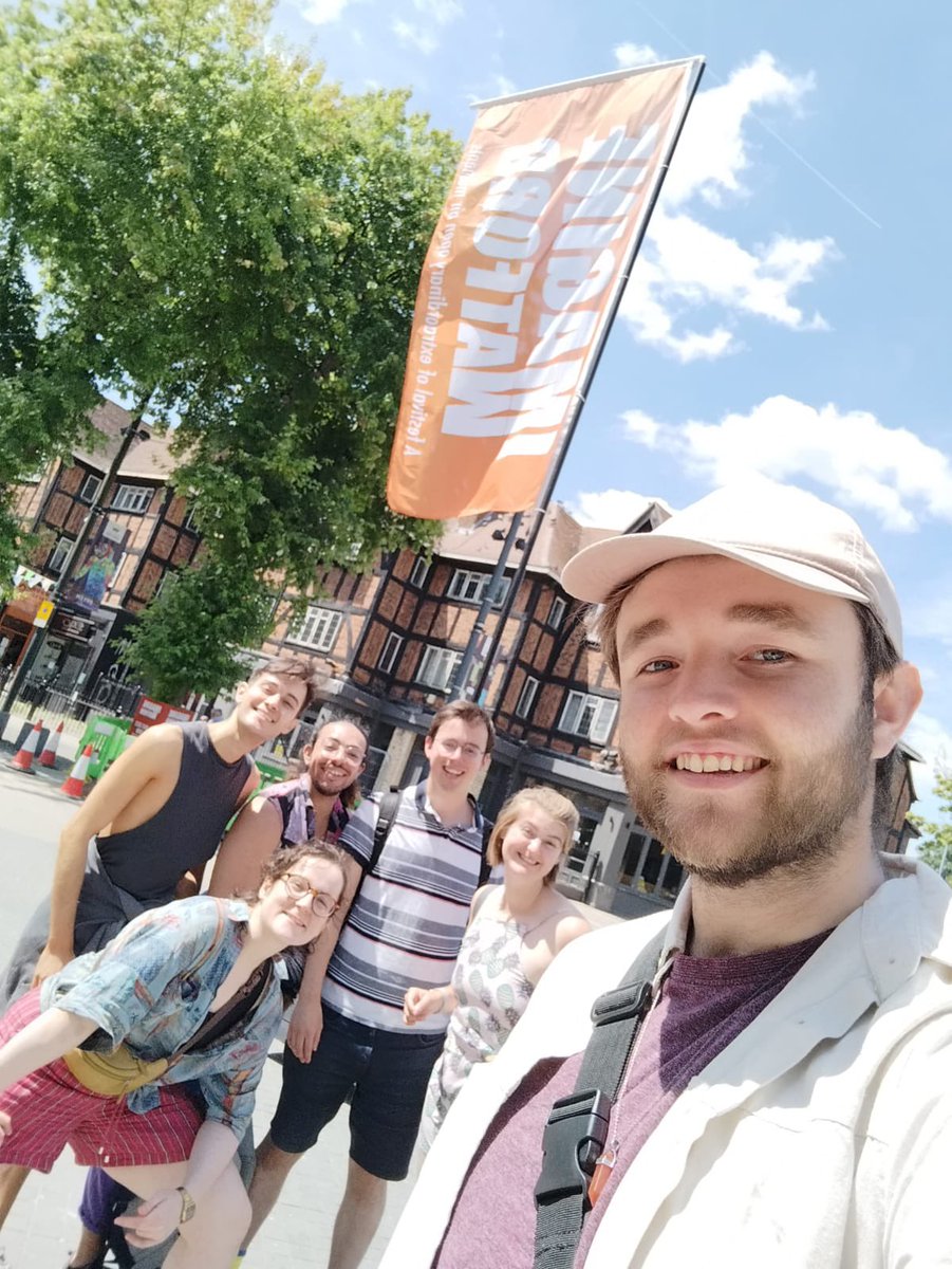 The Happy Prince team are in Watford today for our final rehearsals before the show on Saturday! Make sure to catch us as part of Imagine Watford on Saturday 16th July at 12pm and 2pm on the sunny parade by the pond ☀️