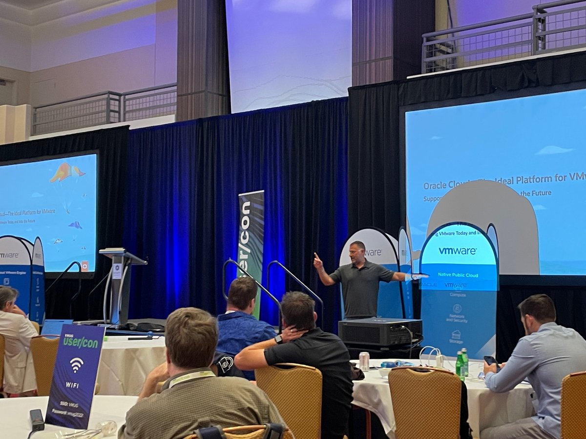 MyVMUG's tweet image. Fantastic lunch keynote session with @hcmccain today at the #ATLVMUG UserCon!
