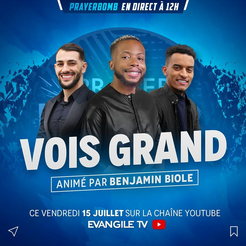 Evangile_TV's tweet photo. Vendredi on se met en mode prière avec le frère Benjamin BIOLE ! Active le mode visualisation 🤩
#priere #chretien #spiritualité
#EVANGILETV https://t.co/fBjAtqqJ0c