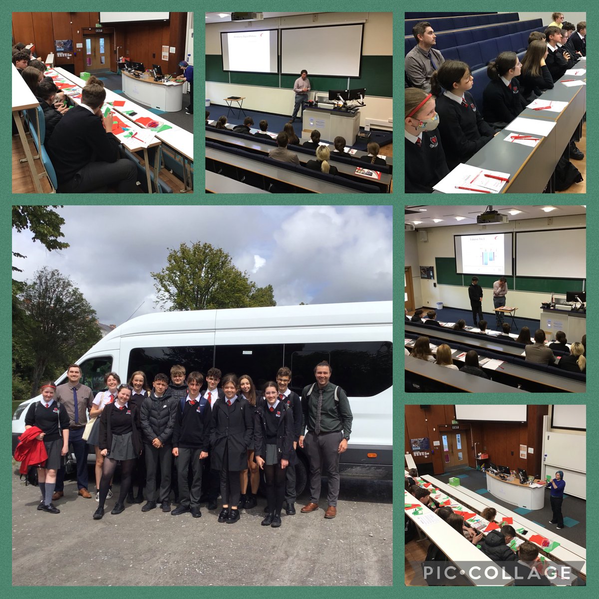 YGCRhMath's tweet photo. Cynhadledd Mathemateg ym Mhrifysgol Abertawe ➕➖✖️➗🧐📏✏️🎲
Diolch yn fawr @RhGMBC_FMSPW am brofiad  gwerthfawr a  llwyddiannus. Disgyblion Blwyddyn 9  wedi mwynhau mas draw🤩 https://t.co/37WaY1ZR8P