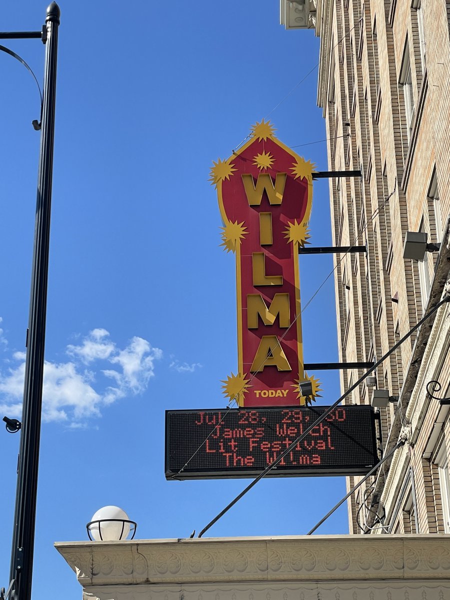 The James Welch Native Lit Festival tweet media
