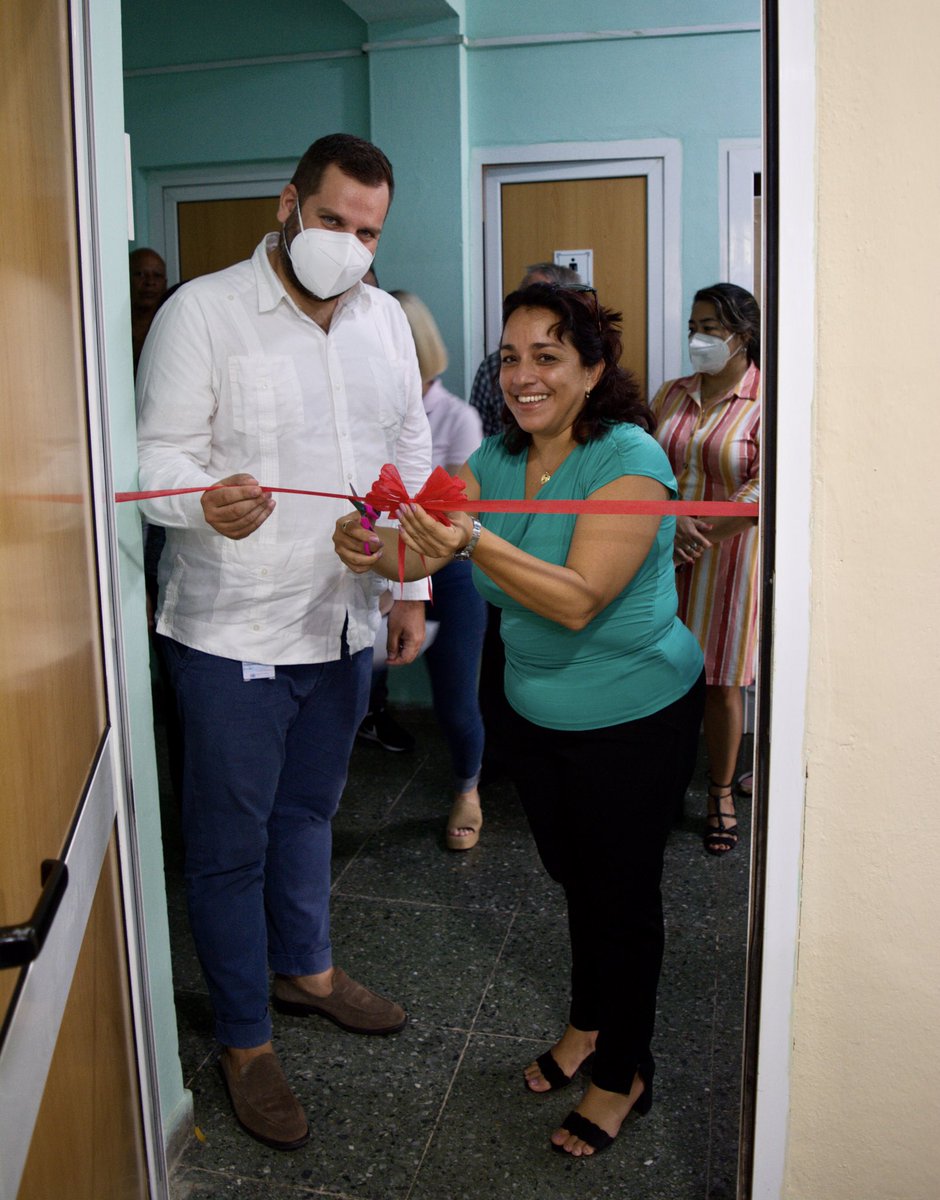 infoGEOcuba's tweet photo. Queda inaugurada la #SalaSituacional ubicada en el @InsmetC 🖥🖥🖥🖥
Otro paso hacia la transformación digital de los procesos de gestión ambiental 🌎

@citmacuba @PNUDCuba @AMA_CUBA @igtcuba @TareaVida @CITMATELOficial @XETID2 https://t.co/1geXdzKXd7